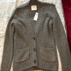 Abercrombie & Fitch button down sweater